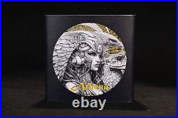 2025 Cameroon ATHENA Greek Mythology 2 oz Silver coin mintage of 199