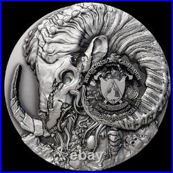 2025 Cameroon Antique Pan God 2 oz. 999 Silver Coin High Relief with Crystal Eye 2025 Cameroon Antique Pan God 2 oz. 999 Silver Coin High Relief with Crystal Eye