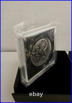 2025 Cameroon Antique Pan God 2oz. 999 Silver Coin Limited Mintage #20 of 199pcs