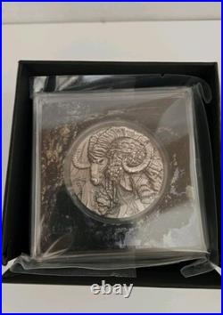 2025 Cameroon Antique Pan God 2oz. 999 Silver Coin Limited Mintage #20 of 199pcs