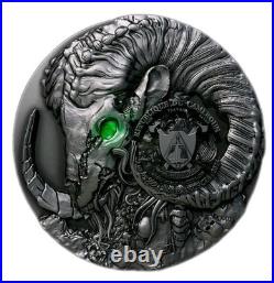 2025 Cameroon Antique Pan God 2oz. 999 Silver Coin Limited Mintage #20 of 199pcs