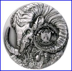 2025 Cameroon Antique Pan God 2oz. 999 Silver Coin Limited Mintage #20 of 199pcs