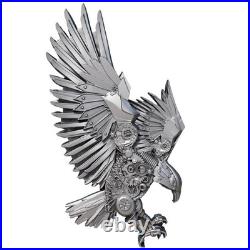 2025 Cameroon Antique Steampunk Mech Eagle 2 oz Silver Coin Steampunk Allegiance 2025 Cameroon Antique Steampunk Mech Eagle 2 oz Silver Coin Steampunk Allegiance