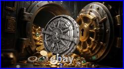 2025 Cameroon Antique Vault 2 oz Silver 1 KILOGRAM Copper Coin Ultra High Relief