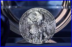 2025 Cameroon Archangel Gabriel 2 oz Silver coin mintage of 199