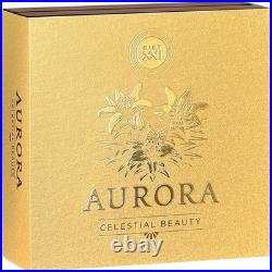 2025 Cameroon Aurora Celestial Beauty 2 oz Antique finish Silver Coin