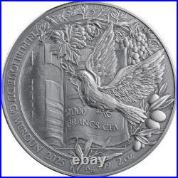 2025 Cameroon Bible Stories The Annunciation 2 oz Silver High Relief Coin 2025 Cameroon Bible Stories The Annunciation 2 oz Silver High Relief Coin