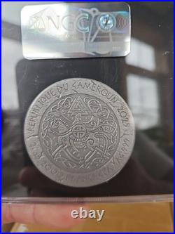 2025 Cameroon Björn Ironside The Way to Valhalla 2 oz Antique finish Silver Coin