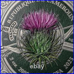 2025 Cameroon Celtic Femina Bellator 2 oz 999 Antique Finish Silver Coin 2025 Cameroon Celtic Femina Bellator 2 oz 999 Antique Finish Silver Coin
