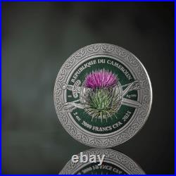 2025 Cameroon Celtic Femina Bellator 2 oz 999 Antique Finish Silver Coin 2025 Cameroon Celtic Femina Bellator 2 oz 999 Antique Finish Silver Coin