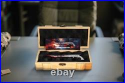 2025 Cameroon Gunblade 2 oz Silver Coin Antiqued withColor (83 Mintage)