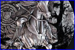 2025 Cameroon Headless Horseman 2 oz Silver coin mintage of 199