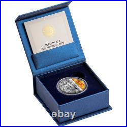 2025 Cameroon Kama Sutra II Moments of Love 1 oz Antique finish Silver Coin