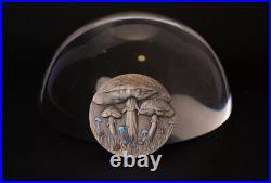 2025 Cameroon Magic Mushroom 2 oz Silver Antiqued UV Enamel Coin