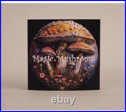 2025 Cameroon Magic Mushroom 2 oz Silver Antiqued UV Enamel Coin