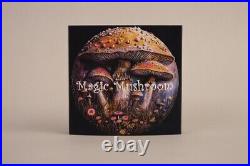 2025 Cameroon Magic Mushroom 2 oz Silver Antiqued UV Enamel Coin MINTAGE OF 199