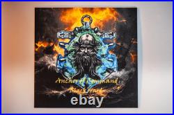 2025 Cameroon Pirates Anchor of Command Blackbeard 2 oz Silver UV Enameled Coin 2025 Cameroon Pirates Anchor of Command Blackbeard 2 oz Silver UV Enameled Coin