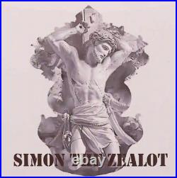 2025 Cameroon St. Simon 12 Apostles 2 oz Antique Finish Silver Coin Mint Sealed