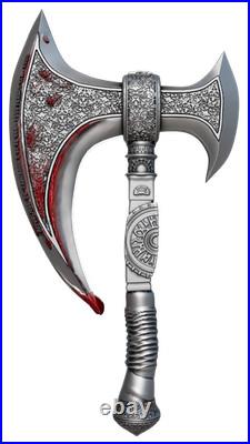 2025 Cameroon The Forgotten Axe Antiqued 2 oz Silver Coin in OGP