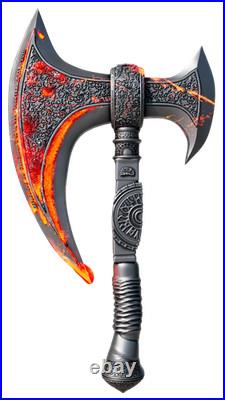 2025 Cameroon The Forgotten Axe Antiqued 2 oz Silver Coin in OGP