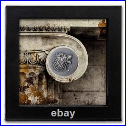 2025 Cook Islands 1 oz Silver Antique Leon (with Box & COA)