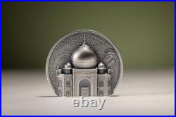 2025 Cook Islands Historical Monuments Taj Mahal 2 oz Silver Antiqued Coin 2025 Cook Islands Historical Monuments Taj Mahal 2 oz Silver Antiqued Coin