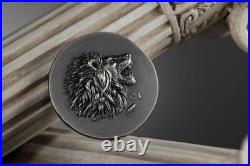 2025 Cook Islands Numismatic Icons Leon 1 oz Silver Antiqued Coin