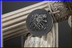 2025 Cook Islands Numismatic Icons Leon 1 oz Silver Antiqued Coin