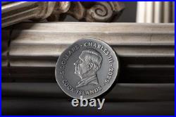 2025 Cook Islands Numismatic Icons Leon 1 oz Silver Antiqued Coin