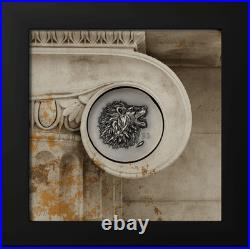 2025 Cook Islands Numismatic Icons Leon 1 oz Silver Antiqued Coin