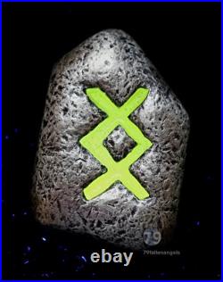 2025 Germania Mint Ingwaz Rune Antique Silver 1 oz UV Effect Box & COA Sealed