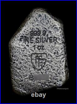 2025 Germania Mint Ingwaz Rune Antique Silver 1 oz UV Effect Box & COA Sealed