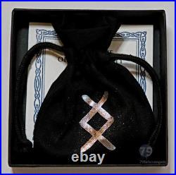 2025 Germania Mint Ingwaz Rune Antique Silver 1 oz UV Effect Box & COA Sealed