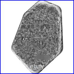 2025 Germania Mint Isaz Rune Antique Silver 1 oz UV Effect Box & COA Presale 2025 Germania Mint Isaz Rune Antique Silver 1 oz UV Effect Box & COA Presale
