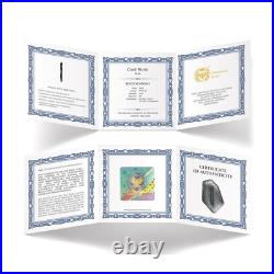 2025 Germania Mint Isaz Rune Antique Silver 1 oz UV Effect Box & COA Presale 2025 Germania Mint Isaz Rune Antique Silver 1 oz UV Effect Box & COA Presale