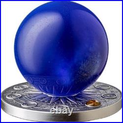 2025 Ghana Neptune Solar System 2 oz Antique finish Silver Coin