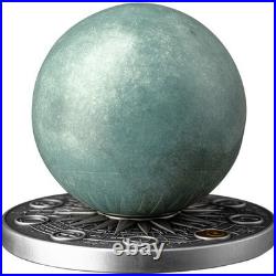 2025 Ghana Uranus Solar System 2 oz Antique finish Silver Coin