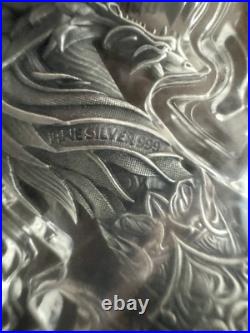 2025 Komsco Sword of Chiwoo Korean Mint 2.5oz. 999 Fine Silver Antiqued Capsule