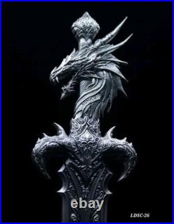 2025 Korea Sword of Chiwoo 2.5 oz Silver Antiqued Shaped Art Bar