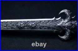 2025 Korea Sword of Chiwoo 2.5 oz Silver Antiqued Shaped Art Bar