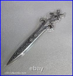 2025 Korea Sword of Chiwoo 2.5 oz Silver Antiqued Shaped Art Bar