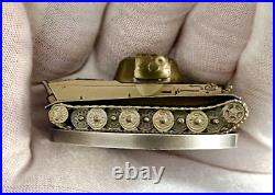 2025 Low Serial #2 Truth Guard Tank Panzer Rotating 2oz Silver 3D Coin Military