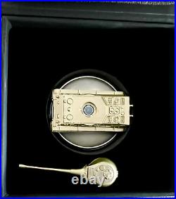 2025 Low Serial #2 Truth Guard Tank Panzer Rotating 2oz Silver 3D Coin Military