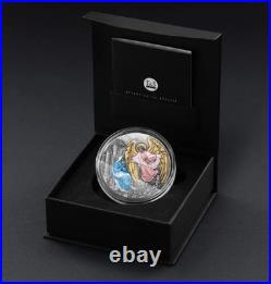 2025 Niue Archangels Herald of Salvation Gabriel 2 oz Silver Antiqued Gild Coin