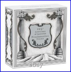 2025 Pillar 1oz Antiqued Silver NGC MS70 $1 Coin 225 A. AUSTRALIA PROCLAMATION E