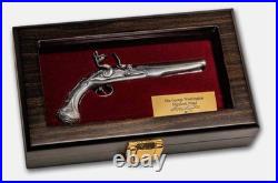 2025 Samoa 2 oz Silver George Washington's Flintlock Pistol Coin