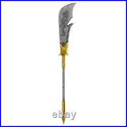 2025 Samoa Guan Yu's Green Dragon Crescent Blade 2 oz Silver Shaped Coin