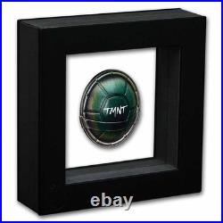 2025 TUV 1.5 oz Silver TMNT Colorized & Antiqued Domed Shell Coin