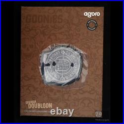 2025 The Goonies Spanish Doubloon Antiqued Silver 1 oz NZM Agoro Niue 2025 The Goonies Spanish Doubloon Antiqued Silver 1 oz NZM Agoro Niue