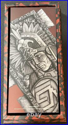 2026 2 Oz. 999 Silver Samoa Huitzilopochtli's Macuahuitl Antiqued Shaped Coin